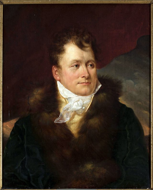 Portrait of Ignacy Nosarzewski. by Antoni Brodowski