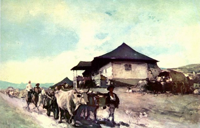 Hanul de la Orăţii by Nicolae Grigorescu