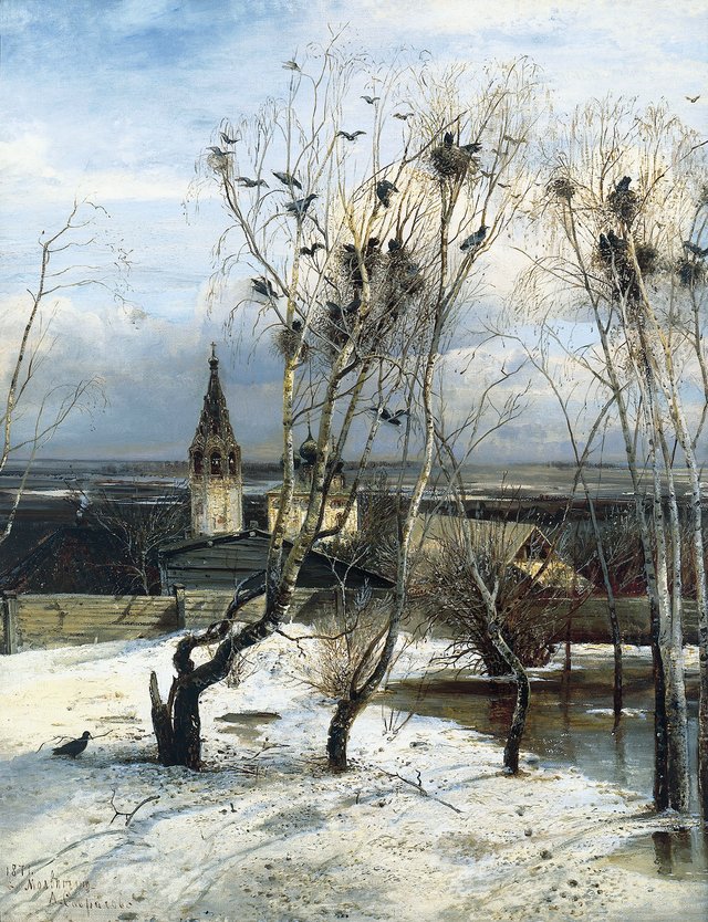 RooksBackOfSavrasov by Alexei Savrasov