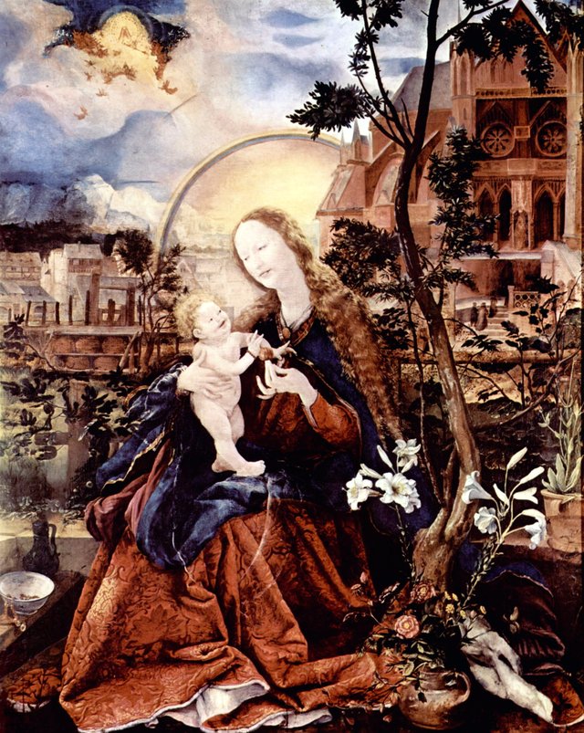Stuppach Madonna by Matthias Grünewald