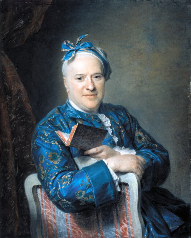 Portrait of Pierre-Louis Laideguive by Maurice Quentin de La Tour