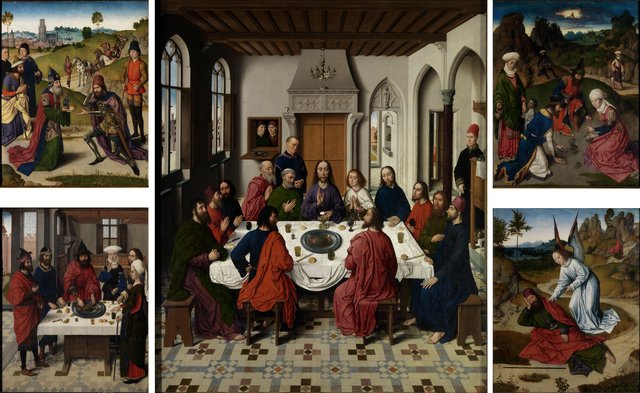 Triptych: The Last Supper by Dieric Bouts