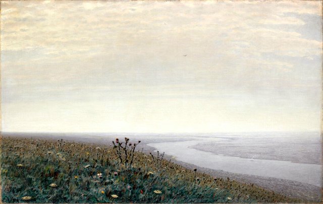 Dnieper in the morning by Arkhip Kuindzhi