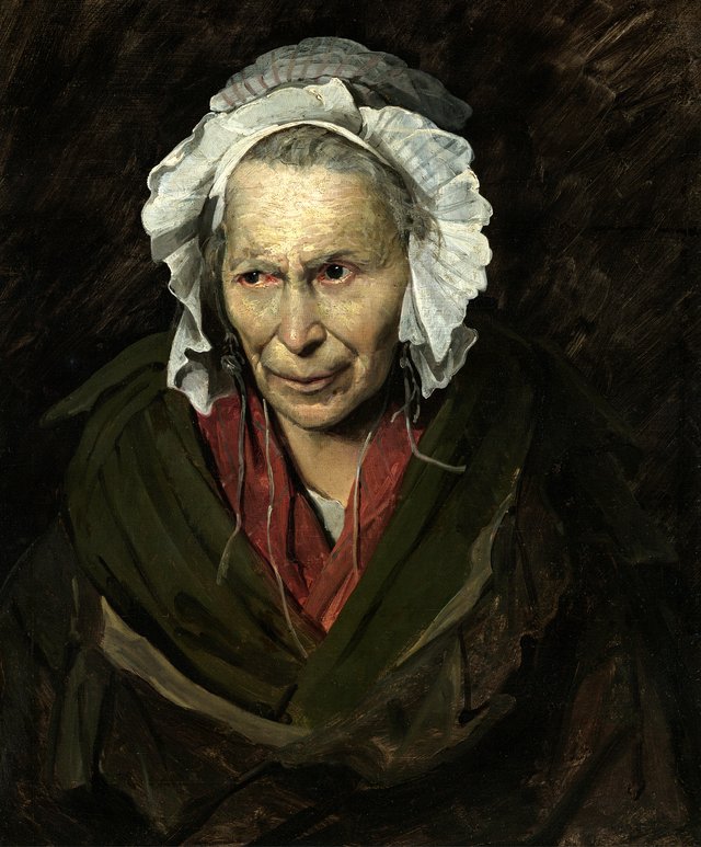 Insane Woman by Théodore Géricault