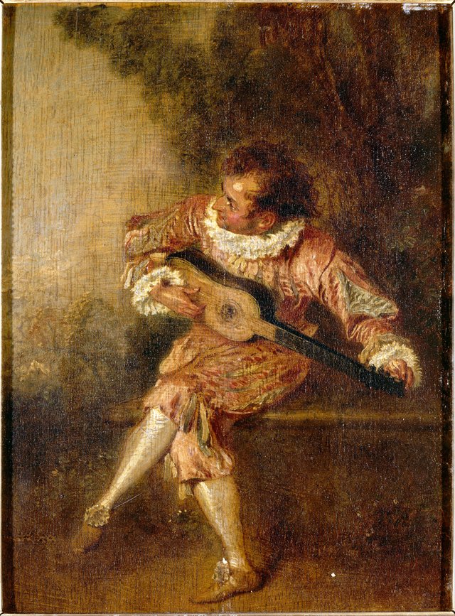 The Chord by Jean-Antoine Watteau