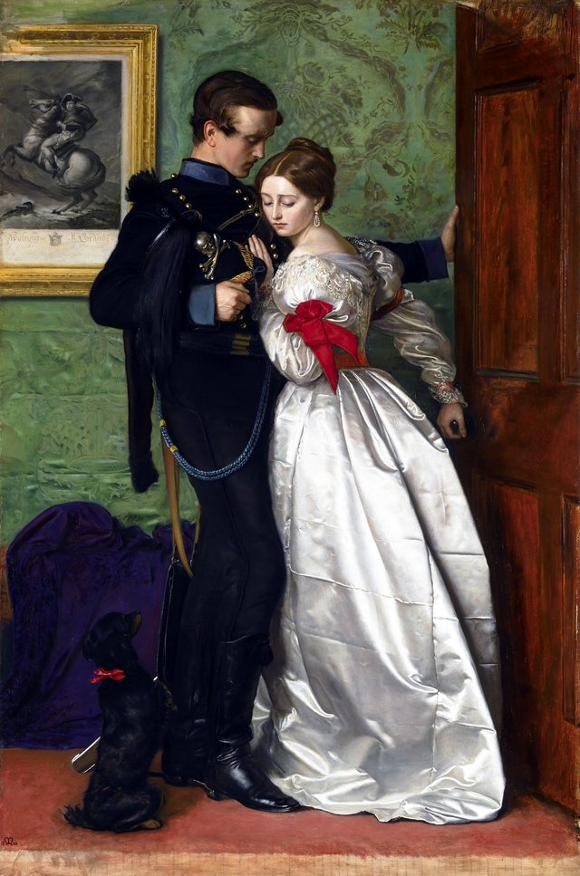 The Black Brunswicker by John Everett Millais