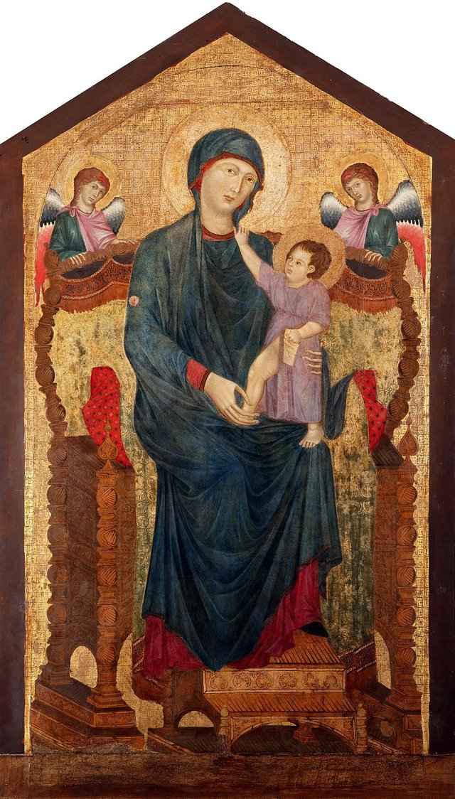 Maestà di Santa Maria dei Servi by Cimabue