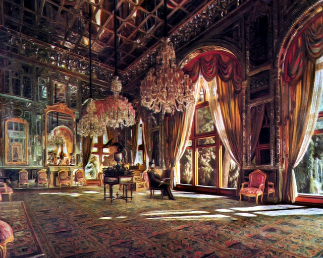 Mirror Hall by Kamal-ol-molk