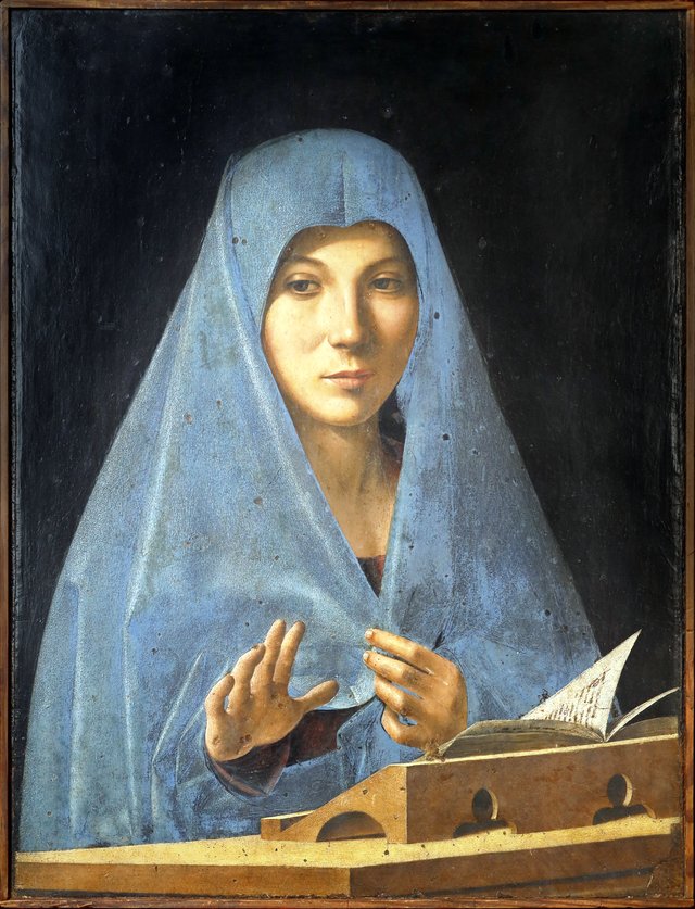 Virgin Annunciate by Antonello da Messina