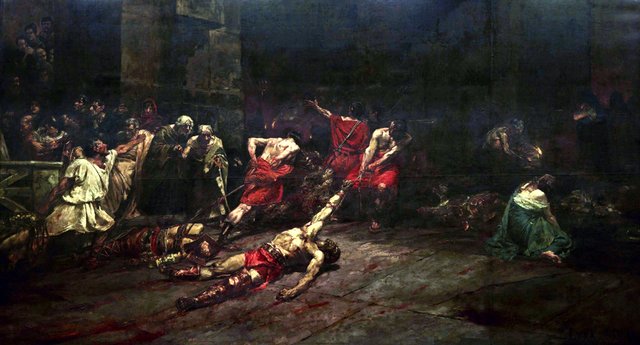 Spoliarium by Juan Luna