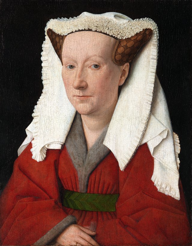 Portrait of Margareta van Eyck by Jan van Eyck