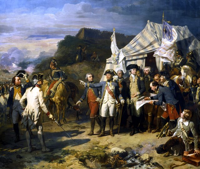 Siege of Yorktown by Auguste Couder