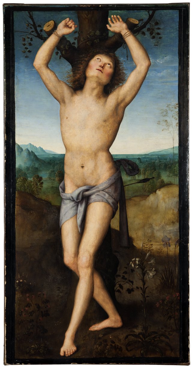 Saint Sebastian by Pietro Perugino