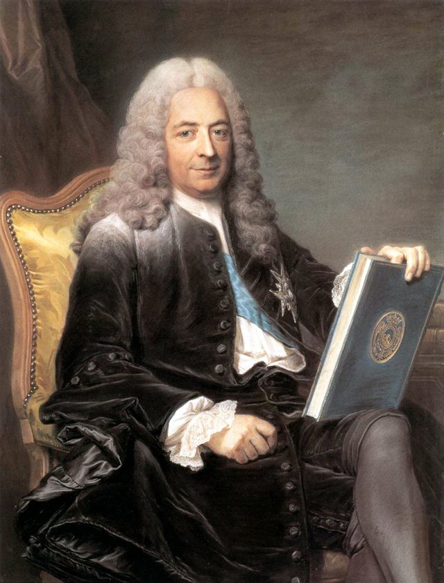Portrait of Philibert Orry (1689-1747) by Maurice Quentin de La Tour