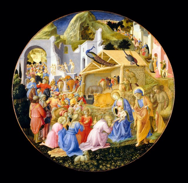 Adoration of the Magi by Filippo Lippi