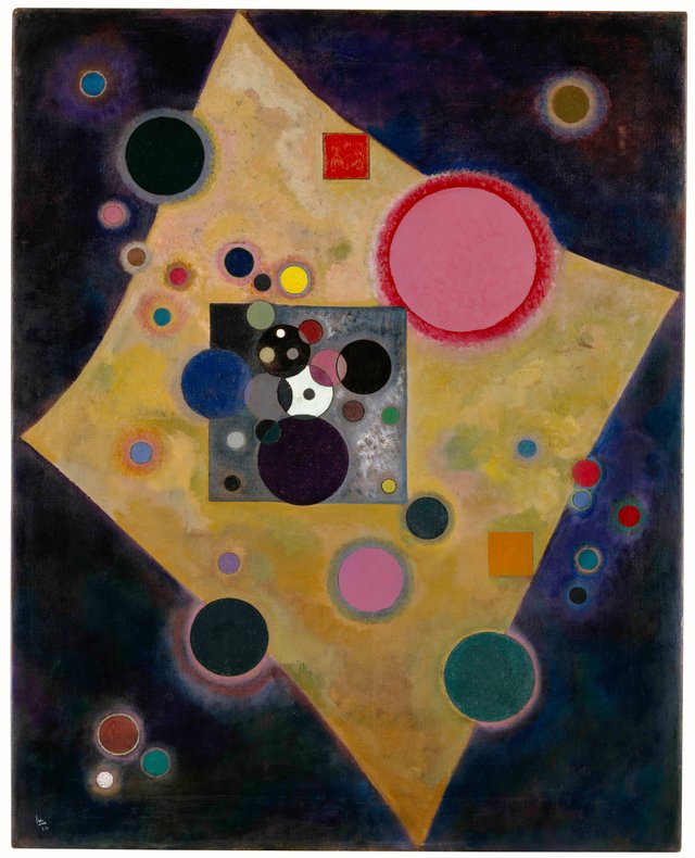 Accent on Pink by Wassily Kandinsky