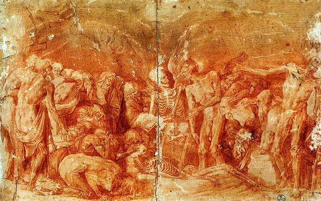 Allégorie Macabre by Rosso Fiorentino