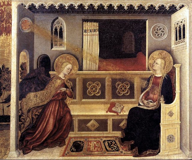 Annunciation by Gentile da Fabriano