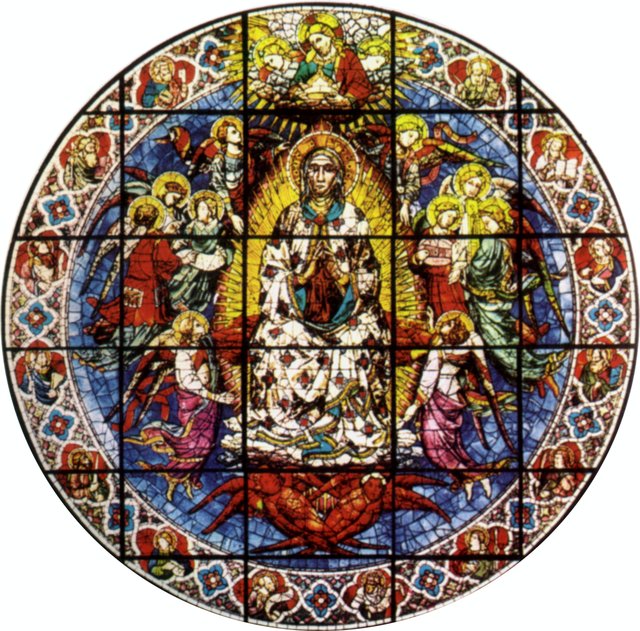 Assumption of the Virgin by Lorenzo Ghiberti