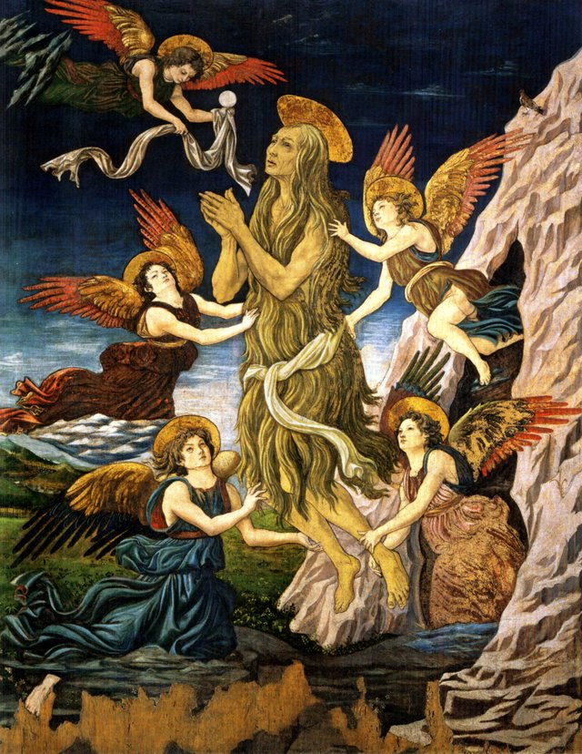 Elevation of the Magdalen by Antonio del Pollaiuolo