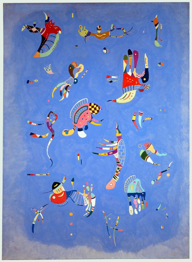 Sky Blue by Wassily Kandinsky