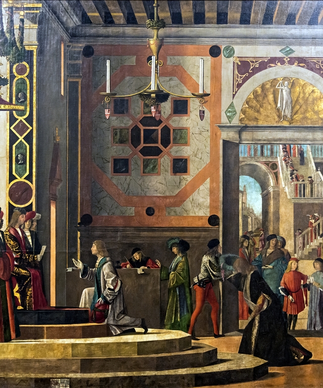 Ambassadors Depart by Vittore Carpaccio