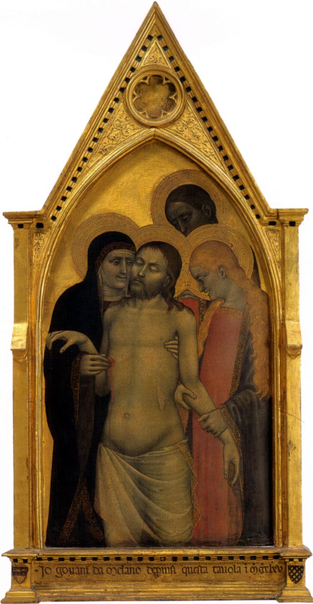 Pietà by Giovanni da Milano