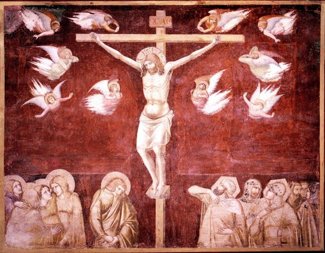 Crucifixion of Christ by Pietro Lorenzetti