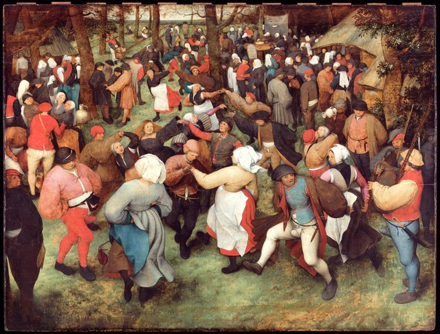 The Wedding Dance by Pieter Brueghel the Elder