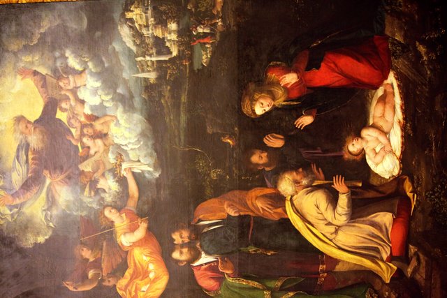 Adoration of the Christ Child by Dosso Dossi