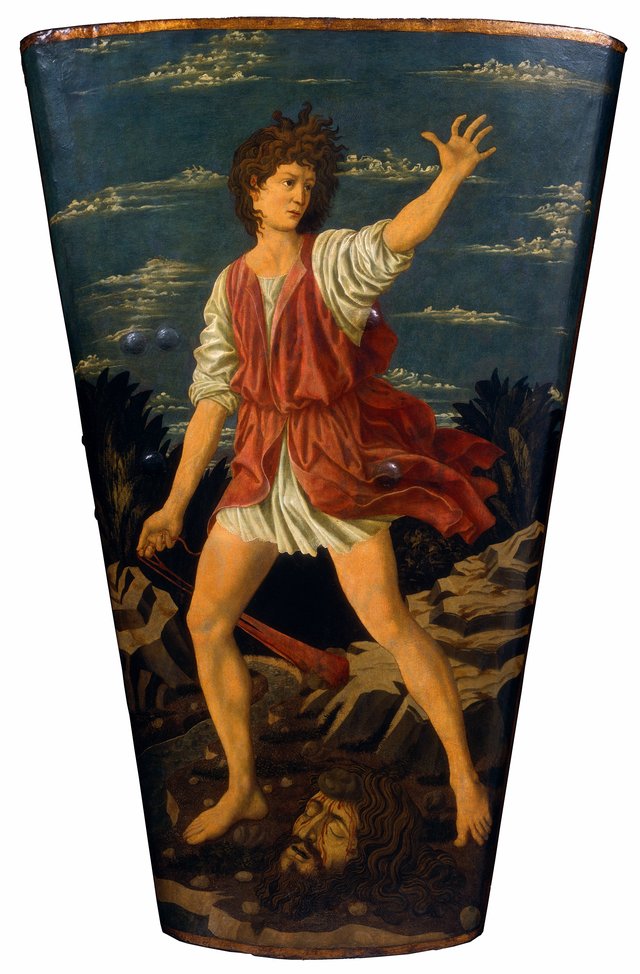 David with the Head of Goliath by Andrea del Castagno