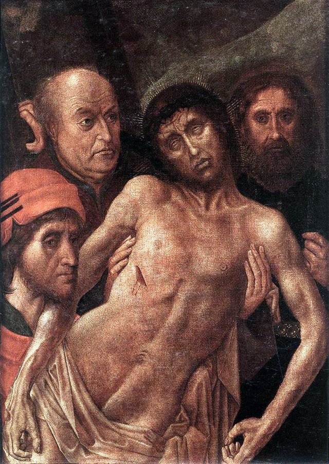 Deposition Diptych by Hugo van der Goes
