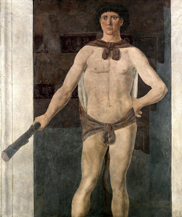 Hercules by Piero della Francesca