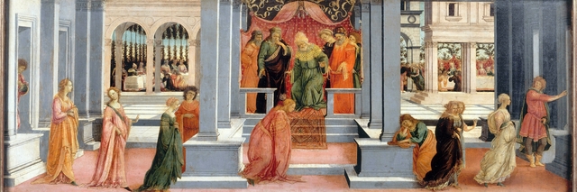 Ahasuerus Chooses Esther by Filippino Lippi