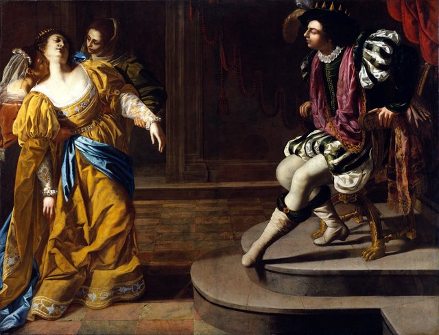 Esther before Ahasuerus by Artemisia Gentileschi