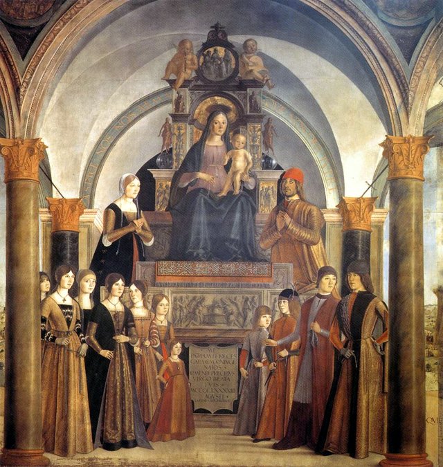 Bentivoglio Altarpiece by Lorenzo Costa