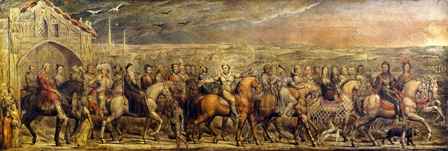 The Canterbury Pilgrims by William Blake