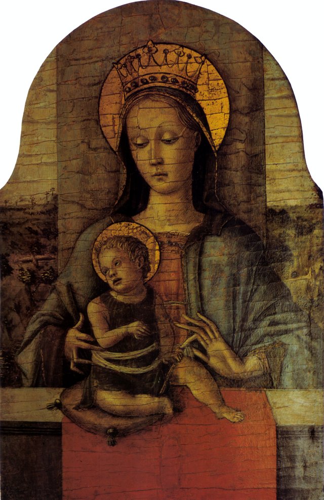 Madonna with Child by Carlo Crivelli