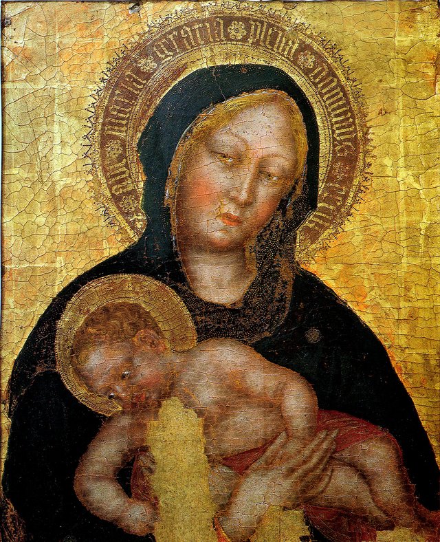 Madonna with Child by Gentile da Fabriano