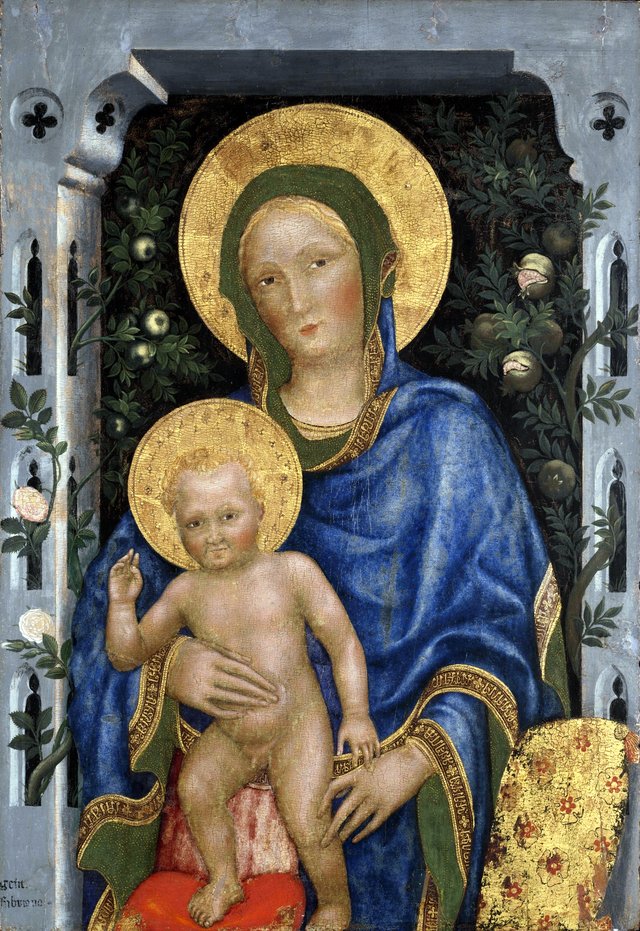 Virgin and Child by Gentile da Fabriano