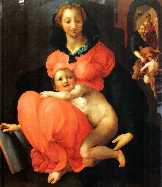 Madonna of the Book by Pontormo