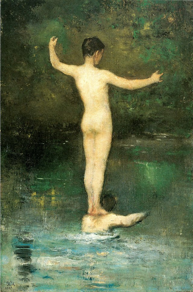 The Bathers by William Morris Hunt