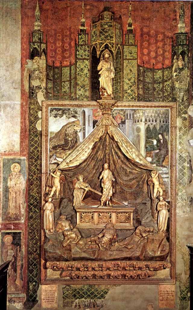 Monument to Nicholas Brenzoni by Pisanello