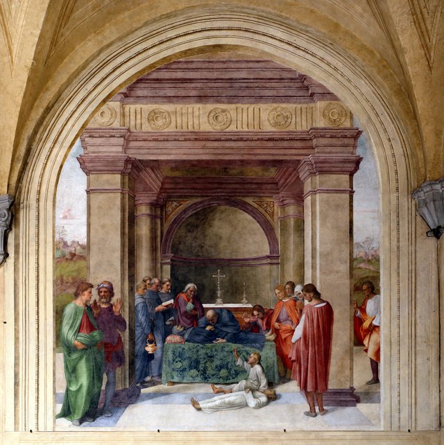 Death of Saint Philip Benizi and Resurrection of a Child by Andrea del Sarto