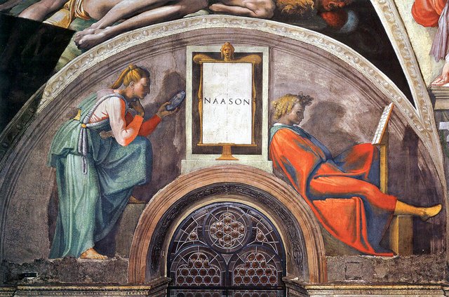 Nahshon by Michelangelo