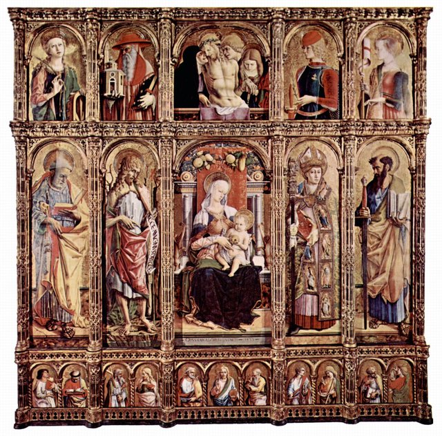 Polyptych of Saints by Carlo Crivelli