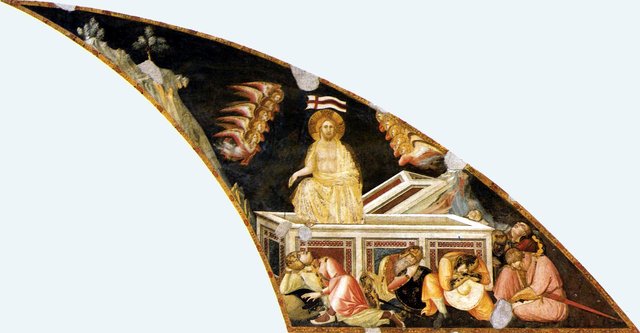 Resurrection by Pietro Lorenzetti