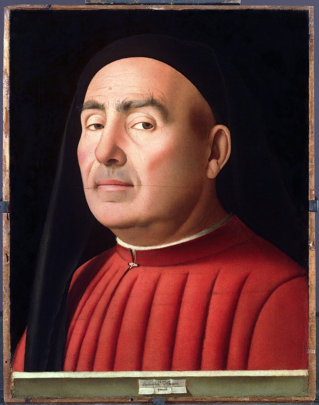 Portrait of a Man by Antonello da Messina