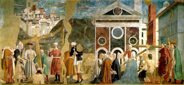 Discovery and Proof of the True Cross by Piero della Francesca