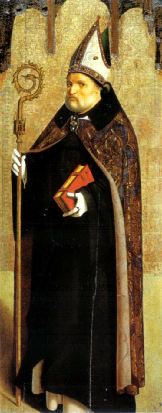 Saint Benedict by Antonello da Messina